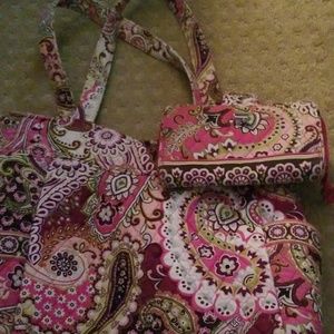 Vera Bradley purse and wallet